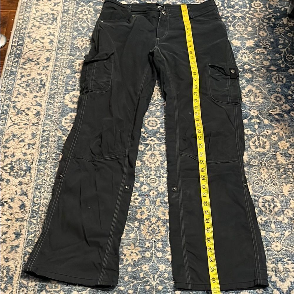 Kuhl Blue Cargo Outdoor Gorpcore Pants Camping Woods Mountains Hiking - Picture 12 of 15